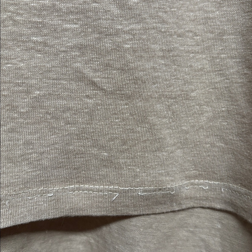 Velvet by Graham & Spencer Casey Linen Crew Neck Tee in - Picture 5 of 8